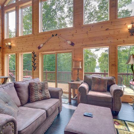 Scenic Hayward Lake View Retreat With Fire Pit Eksteriør bilde